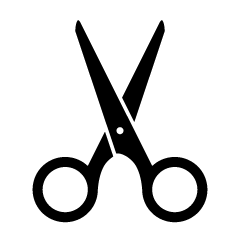 Small Scissors Silhouette