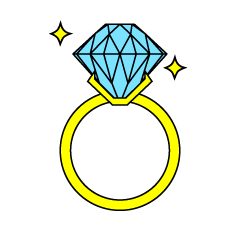 Simple Diamond Ring