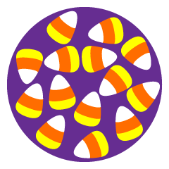 Candy Corn Circle