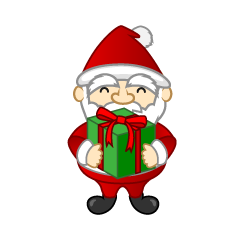 Mini Santa with Box