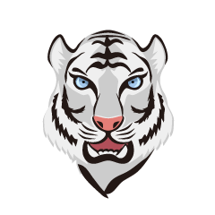 White Tiger Face