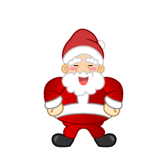 Laughing Santa