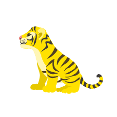 Yellow Child Tiger