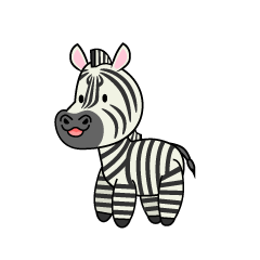 Cute Zebra