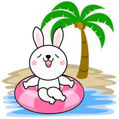 Rabbit on the Beach