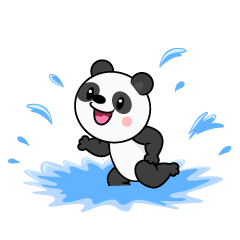 Panda in the Sea