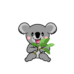 Eatting Koala