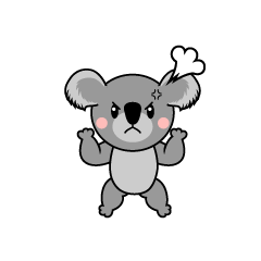 Angry Koala