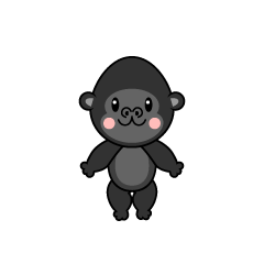 Lindo gorila
