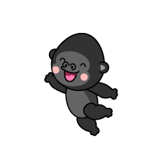 Jumping Gorilla