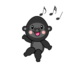 Dancing Gorilla