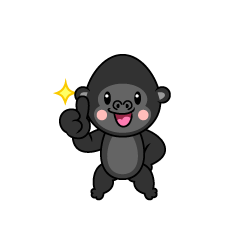 Thumbs up Gorilla