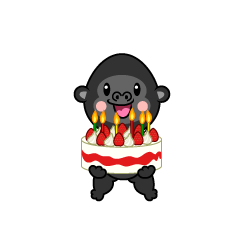 Birthday Gorilla