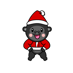 Christmas Gorilla