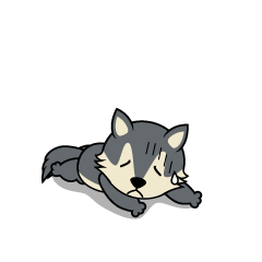 Tired Wolf