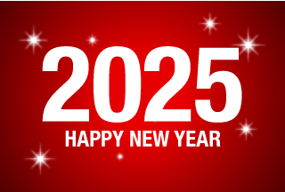 2025 Happy New Year Card