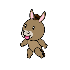 Walking Donkey