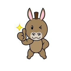 Thumbs up Donkey