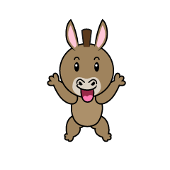 Excited Donkey