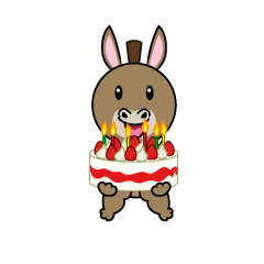 Birthday Donkey