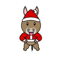 Christmas Donkey