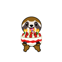 Birthday Sloth