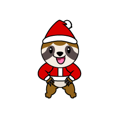 Christmas Sloth