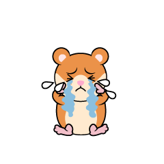 Scared Hamster