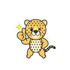 Thumbs up Cheetah
