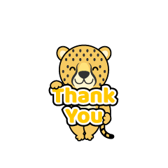 Thank You Cheetah