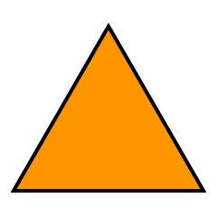 Orange Triangle