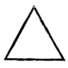 Handwritten Triangle