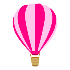 Pink Hot Air Balloon