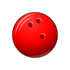 Red Bowling Ball