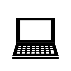 Laptop Silhouette