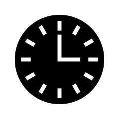 Clock Black