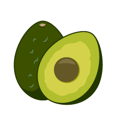 Simple Fresh Avocado