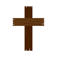 Cruz de madera