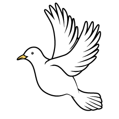 Flying Dove