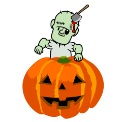 Zombi y calabaza