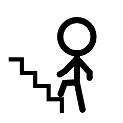 Climbing Stick Man