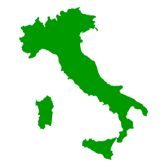 Mapa de italia