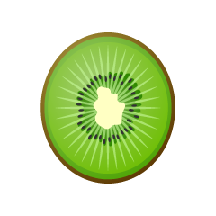 Kiwi en rodajas