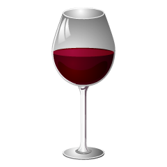 Red Wine Glass