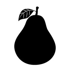 Pear Silhouette