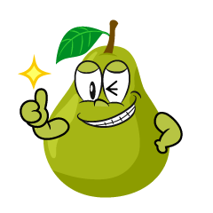 Thumbs up Pear