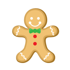 Cute Gingerbread Man