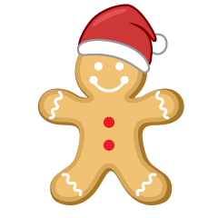 Christmas Gingerbread Man