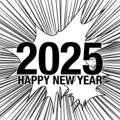 Spark Happy New Year 2025