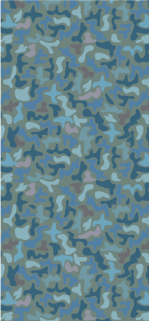 Blue Camouflage